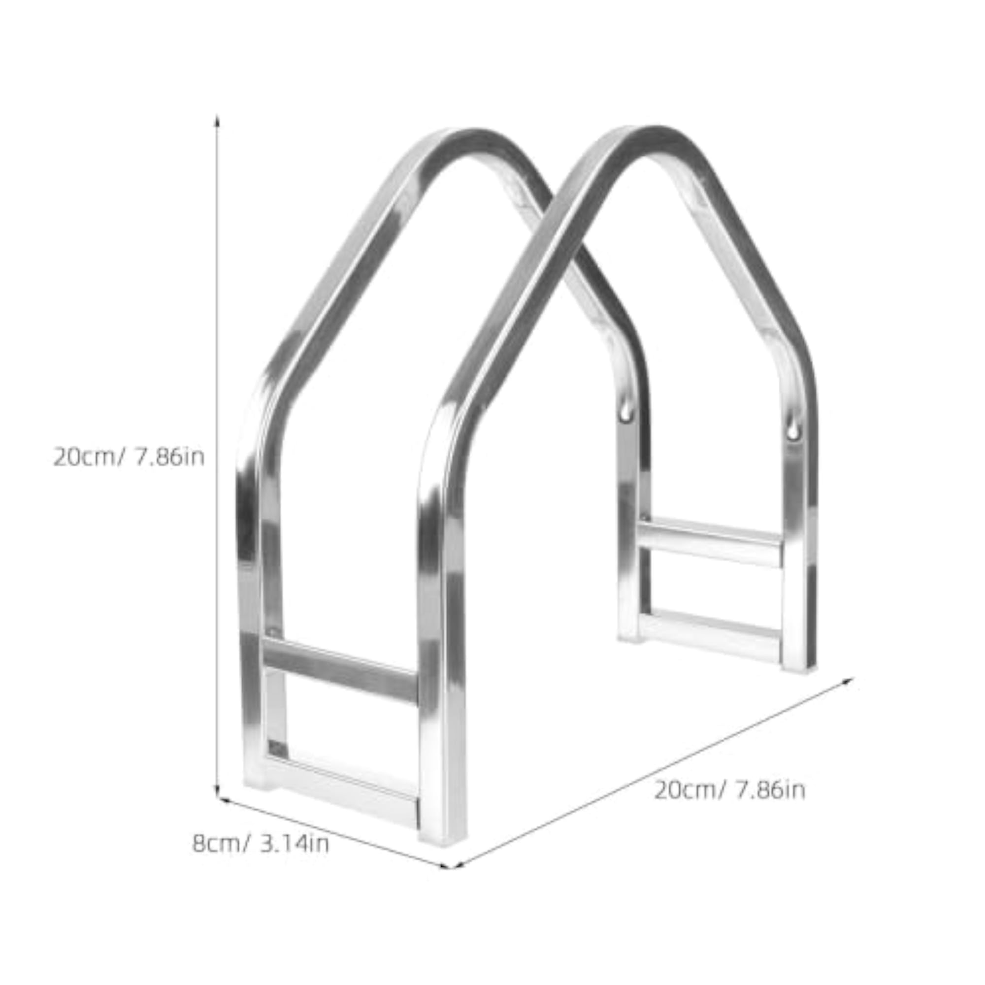 Multifunctional Stainless Steel Cutting Board Organizer Rack